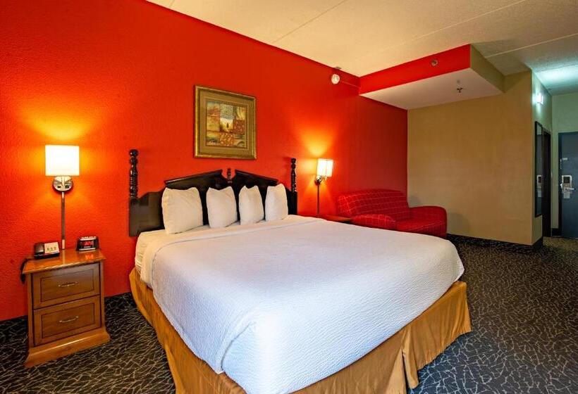 חדר דחוקס עם מיטת קינג, Ramada By Wyndham Bolingbrook