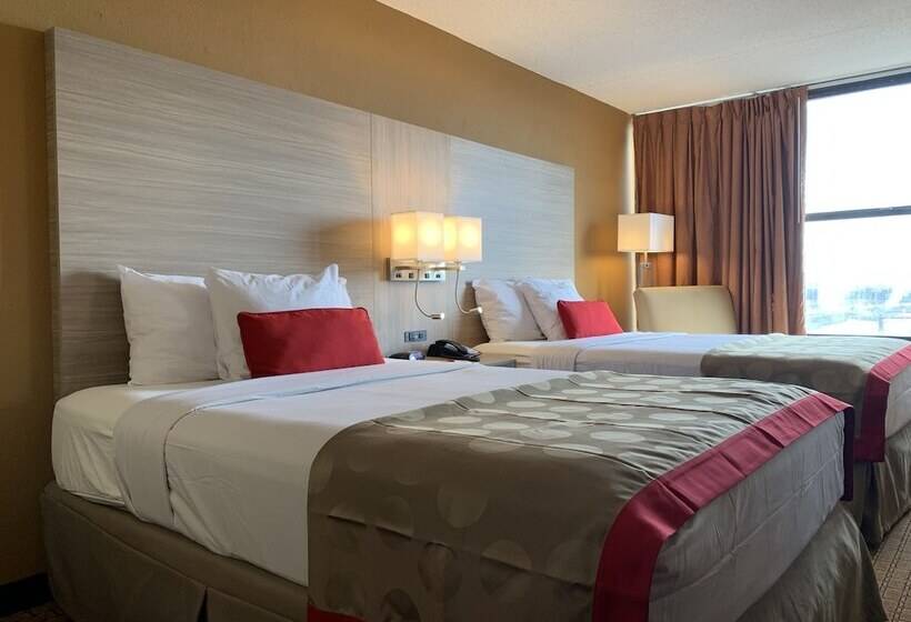 Номер Стандарт 2 Двуспальные Кровати, Ramada By Wyndham West Atlantic City