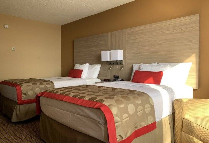 اتاق استاندارد با 2 تخت دوبل, Ramada By Wyndham West Atlantic City