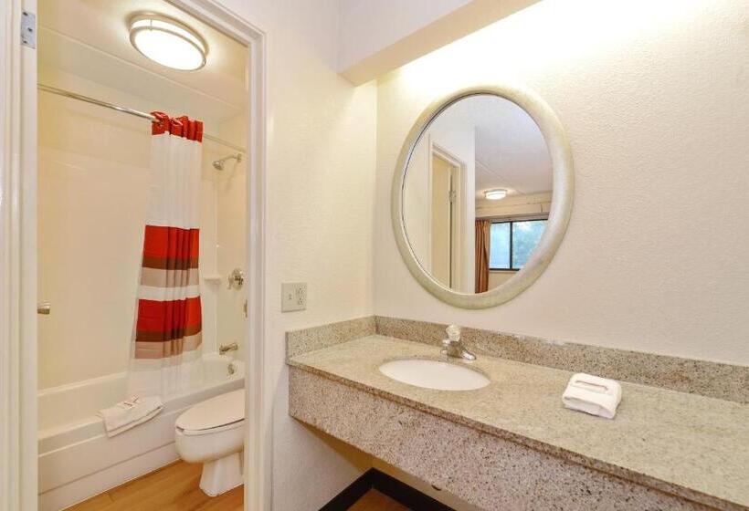 Номер Стандарт 2 Двуспальные Кровати, Red Roof Inn Akron