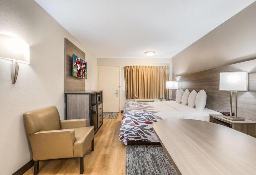 Номер Superior Кровать Кинг, Red Roof Inn Lansing West  Msu