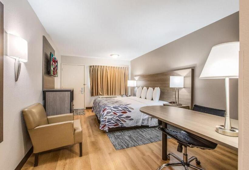 غرفة سوبيريور سرير كينج, Red Roof Inn Lansing West  Msu