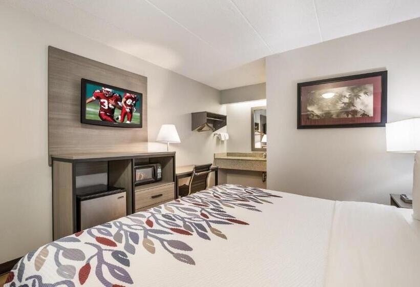 غرفة ديلوكس سرير كينج, Red Roof Inn Lansing West  Msu