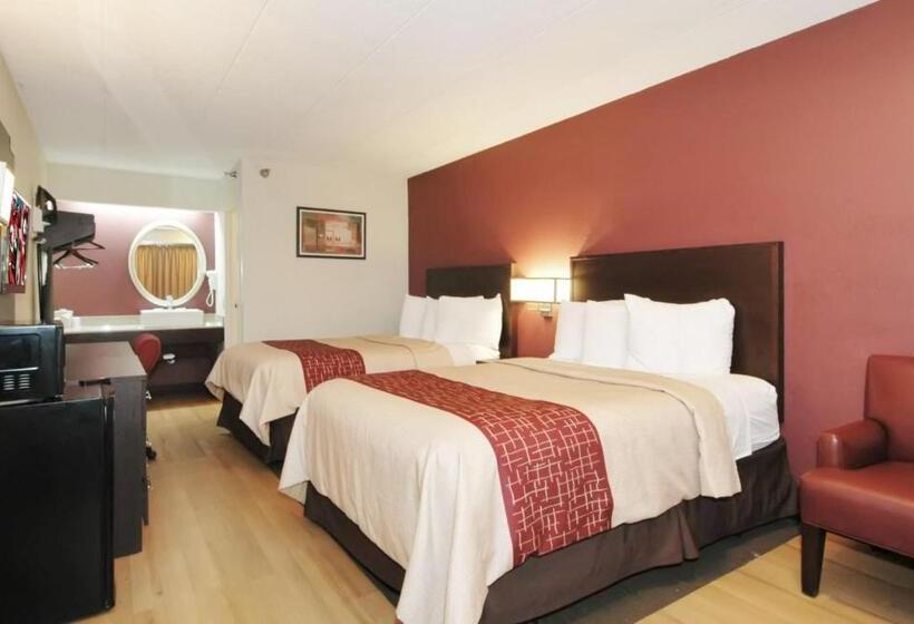 غرفة ديلوكس لذوى الاحتياجات الخاصة, Red Roof Plus Chicago   Hoffman Estates