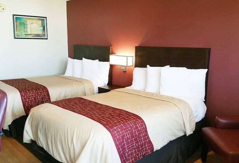 غرفة ديلوكس لذوى الاحتياجات الخاصة, Red Roof Plus Chicago   Hoffman Estates