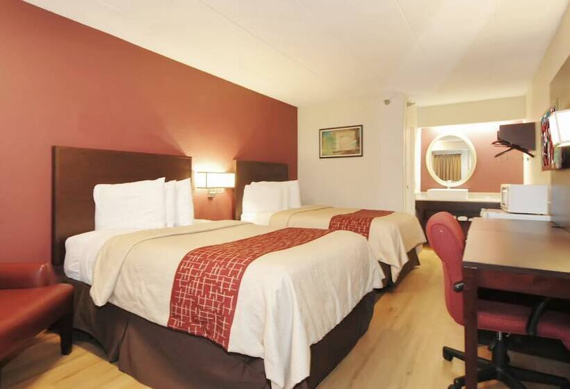 Номер Deluxe Адаптированный для Инвалидов, Red Roof Plus Chicago   Hoffman Estates