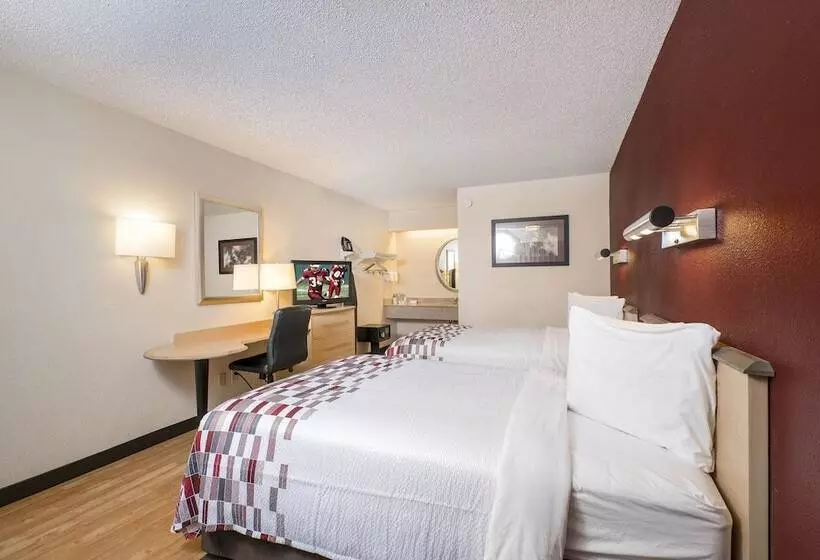 ２ダブルベッドのスタンダードルーム, Red Roof Inn Tampa Fairgrounds   Casino