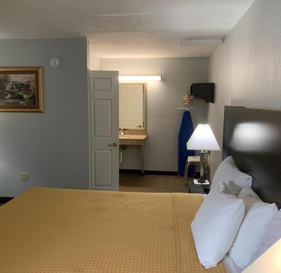 适合残疾人士使用的带超级大床的标准间, Travelodge By Wyndham Pigeon Forge