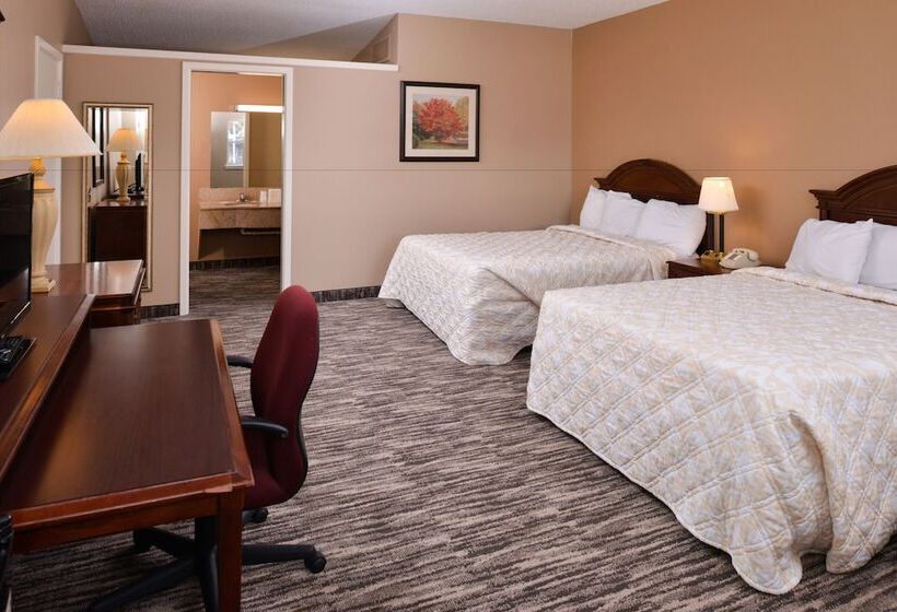 חדר סטנדרט שתי מיטות זוגיות, Ranch House Motel