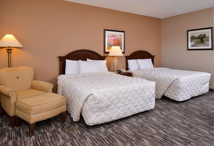 חדר סטנדרט שתי מיטות זוגיות, Ranch House Motel