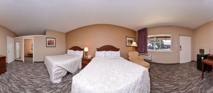 Номер Стандарт 2 Двуспальные Кровати, Ranch House Motel