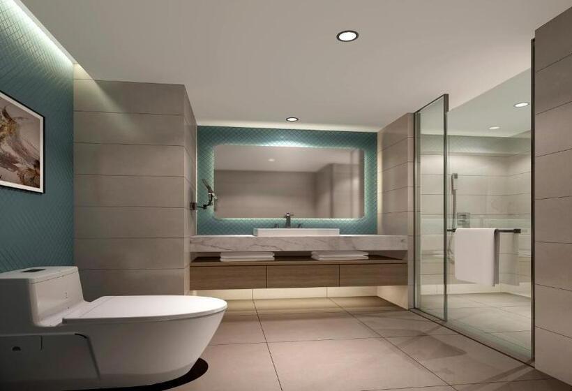 חדר סטנדרט שתי מיטות זוגיות, Holiday Inn Express Liaocheng Chiping, An Ihg