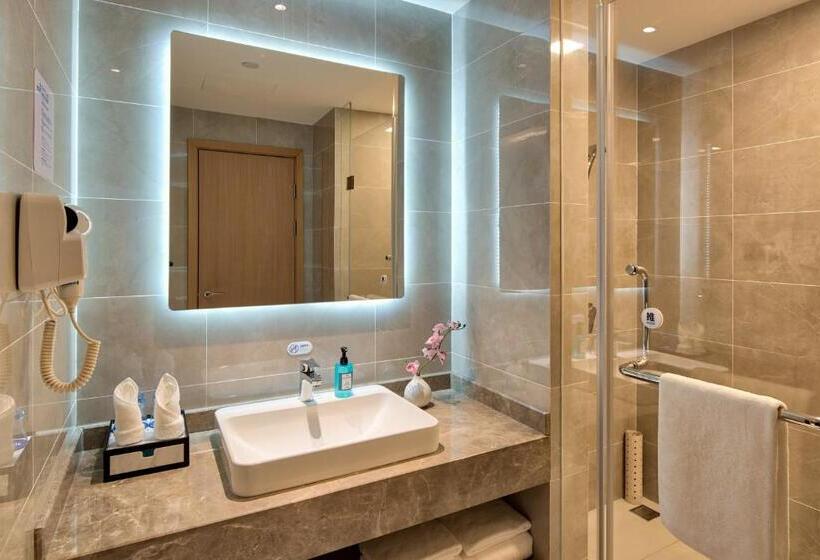 חדר סטנדרט שתי מיטות זוגיות, Holiday Inn Express Liaocheng Chiping, An Ihg