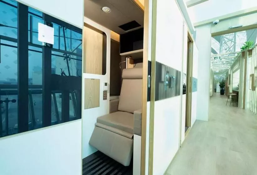 Capsule, Sleep  N Fly Sleep Lounge, A Gates Terminal 3   Transit Only