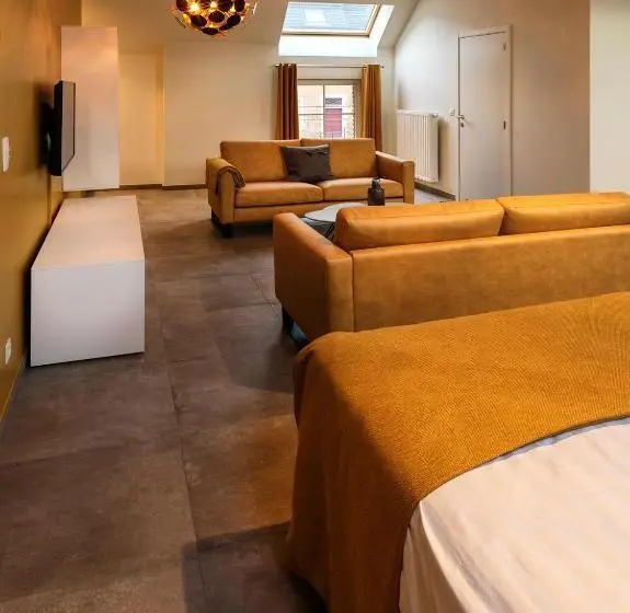 キングサイズベッドのデラックスルーム, B&b Hoeve De Brieser