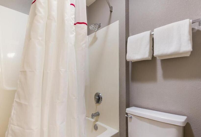 חדר דחוקס עם מיטת קינג, Red Roof Inn Lawrenceburg