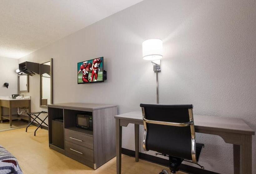 Quarto Deluxe Cama King, Red Roof Inn Lawrenceburg