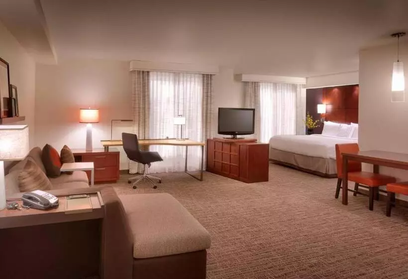 キングサイドベッドのスタンダードワンルーム, Residence Inn Salt Lake City Sandy