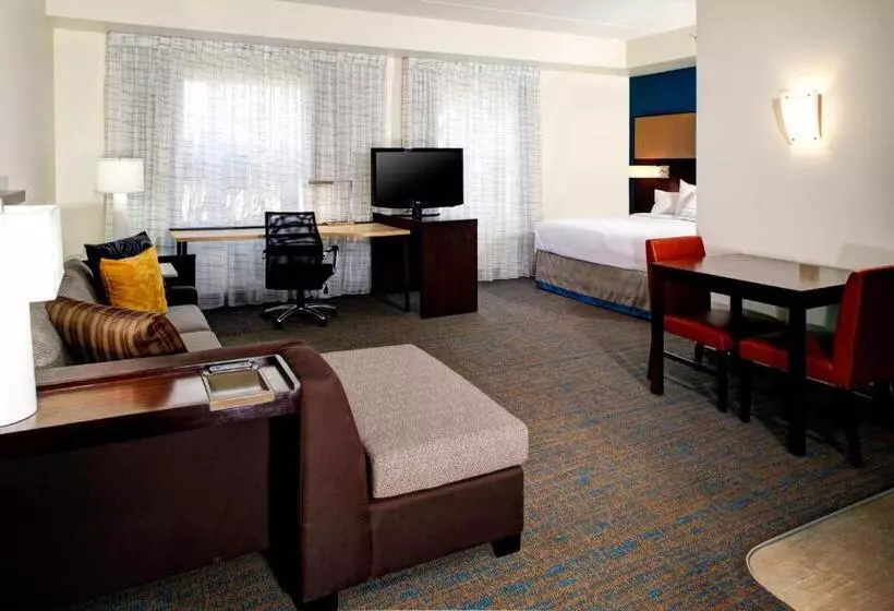 キングサイドベッドのスタンダードワンルーム, Residence Inn By Marriott Cleveland Beachwood