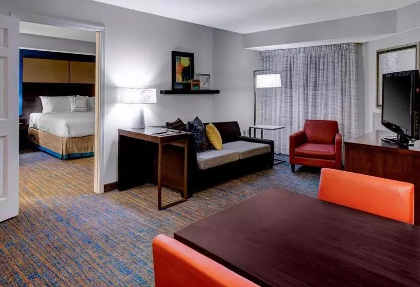 キングサイズベッドのスイートルーム, Residence Inn By Marriott Cleveland Beachwood