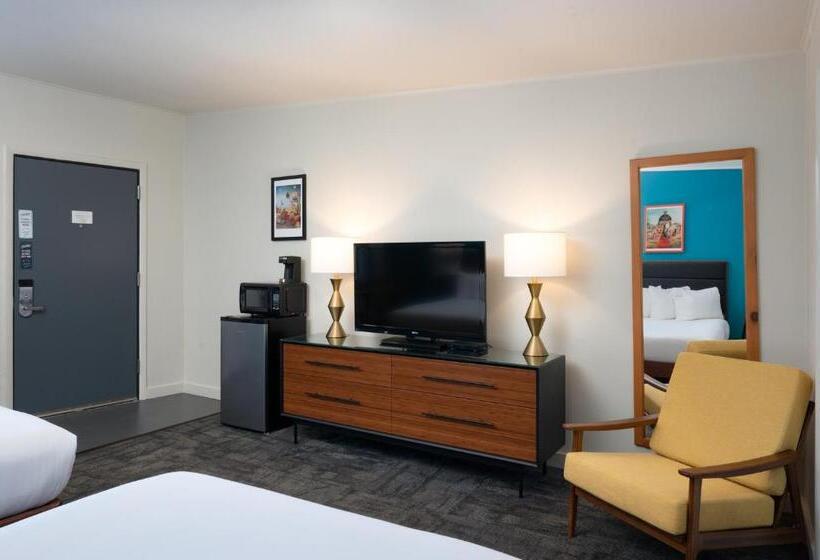 اتاق استاندارد با 2 تخت دوبل, Sapphire Motel Midtown Bozeman