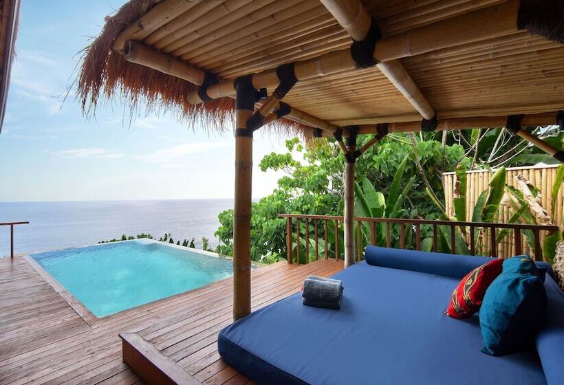 فيلا غرفة نوم واحدة مطلّة علي البحر, Lelewatu Resort Sumba