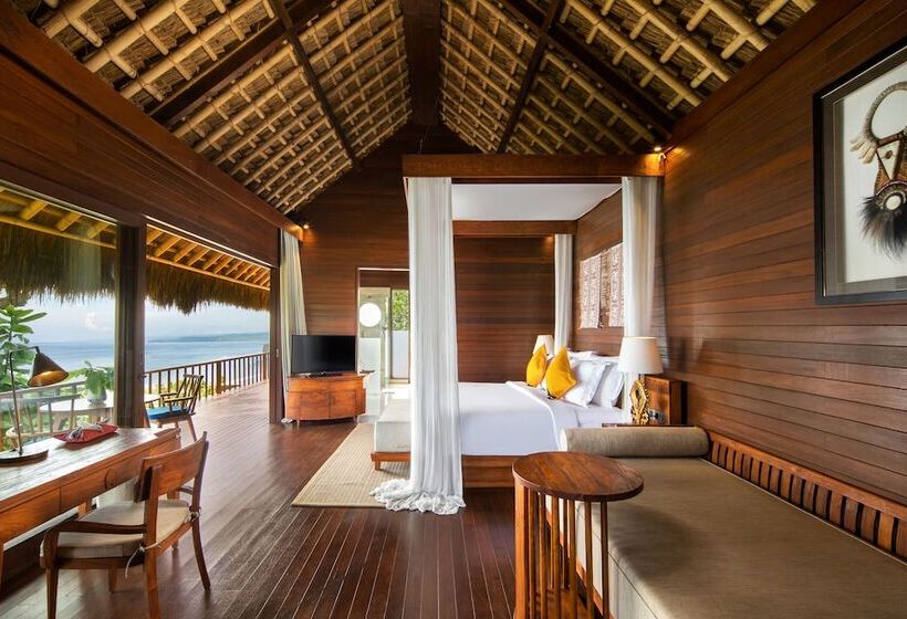 فيلا غرفة نوم واحدة مطلّة علي البحر, Lelewatu Resort Sumba