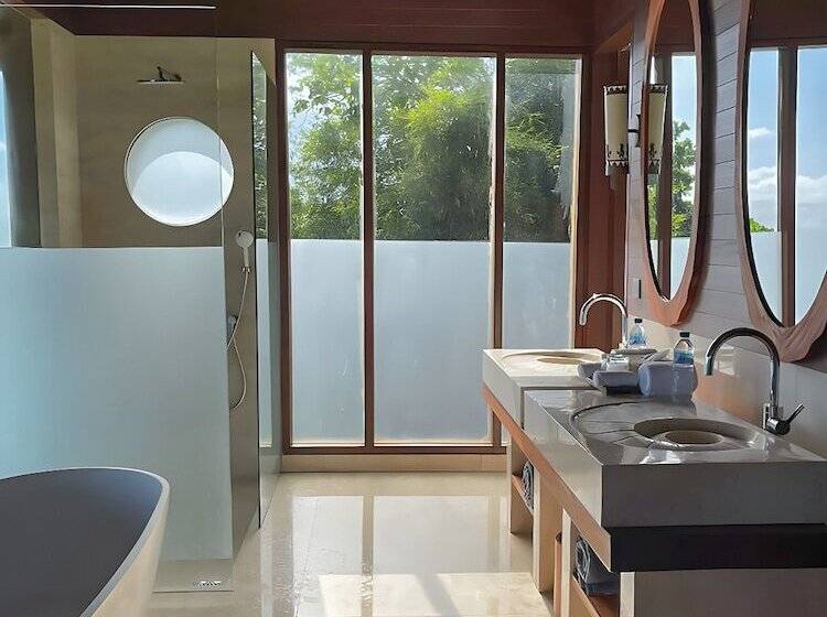 فيلا غرفتين نوم مطلة على البحر, Lelewatu Resort Sumba