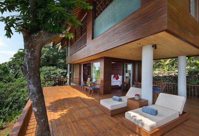 فيلا غرفتين نوم مطلة على البحر, Lelewatu Resort Sumba