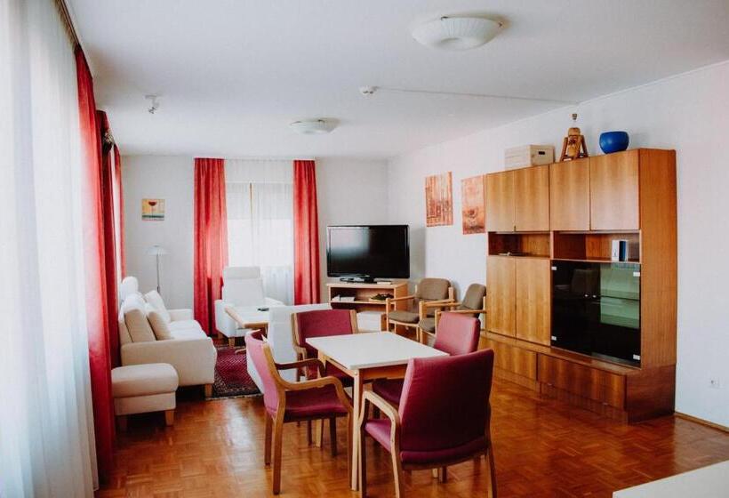 발코니 스탠다드 싱글 룸, Pension Neustart