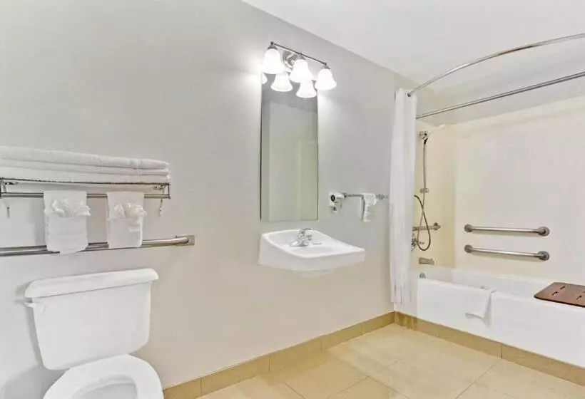 身障者適用キングサイズベッドルーム, Super 8 By Wyndham Tucson/grant Road Area Az