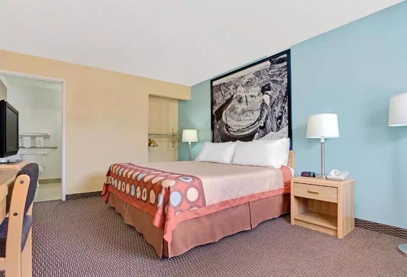 身障者適用スタンダードルーム, Super 8 By Wyndham Tucson/grant Road Area Az