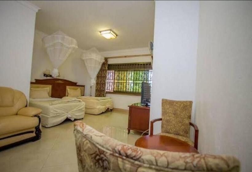 اتاق استاندارد با بالکن, Hibis Hotel Entebbe