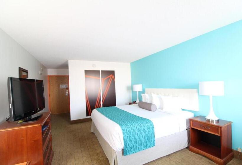 キングサイズベッドのスタンダードルーム, Howard Johnson By Wyndham Evansville East