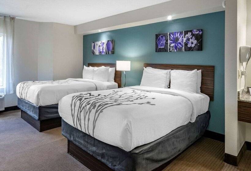 חדר סטנדרט שתי מיטות זוגיות, Sleep Inn Clearwaterst Petersburg