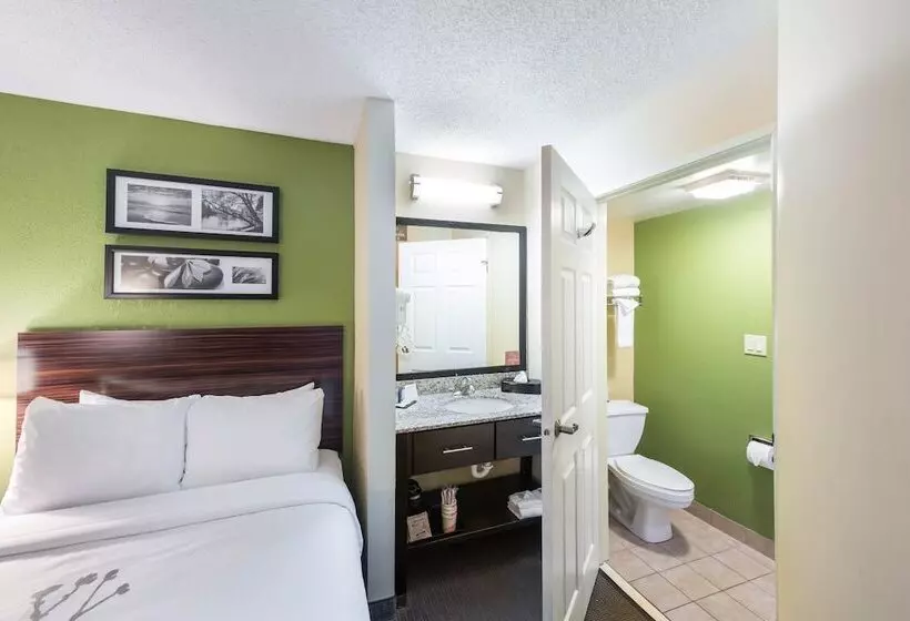 ２ダブルベッドのスタンダードルーム, Sleep Inn Naperville   Chicago