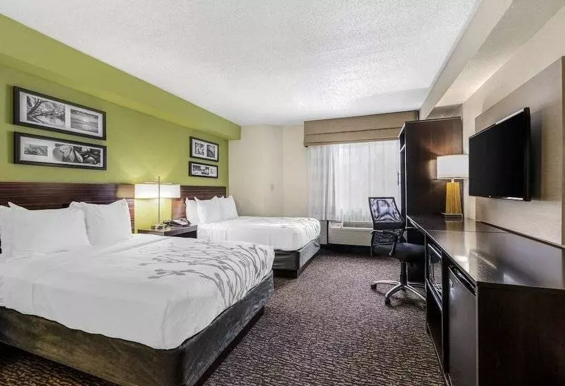 ２ダブルベッドのスタンダードルーム, Sleep Inn Naperville   Chicago