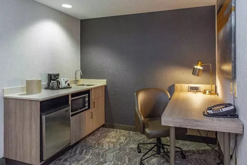 キングサイズベッドのスイートルーム, Springhill Suites Anchorage Midtown