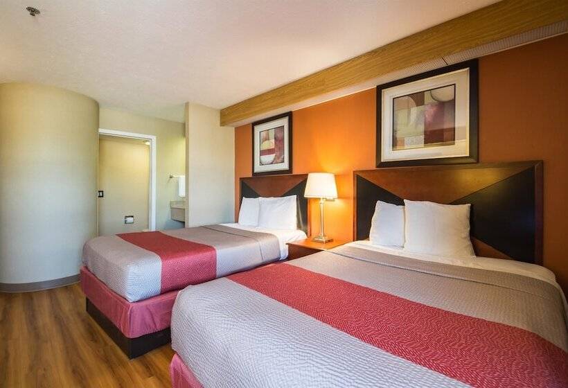 غرفه قياسيه سريرين مزدوجين, Motel 6indianapolis, In  Airport