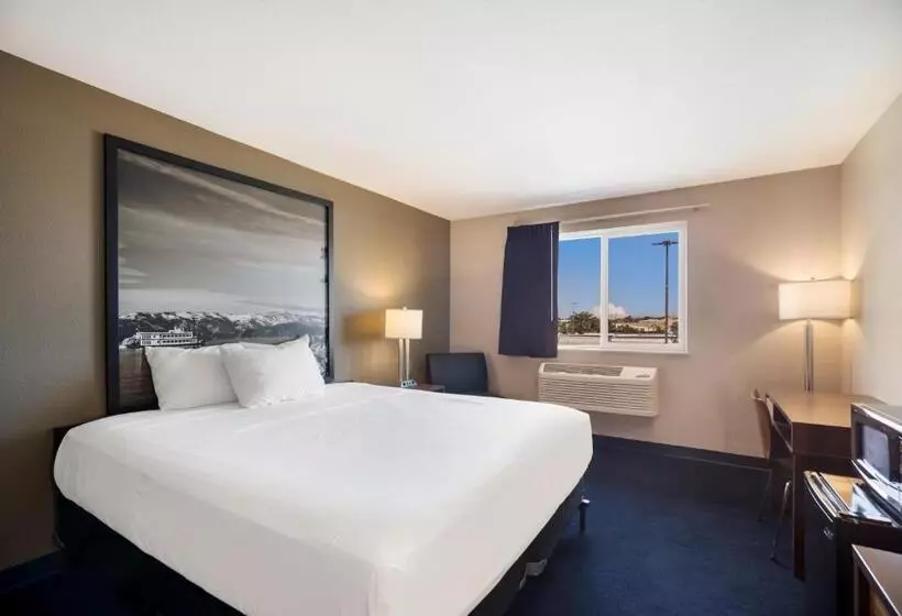 キングサイズベッドのスタンダードルーム, Americas Best Value Inn Sparks