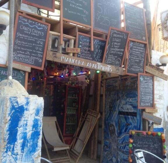 共用房间的床, Mancora Apartments