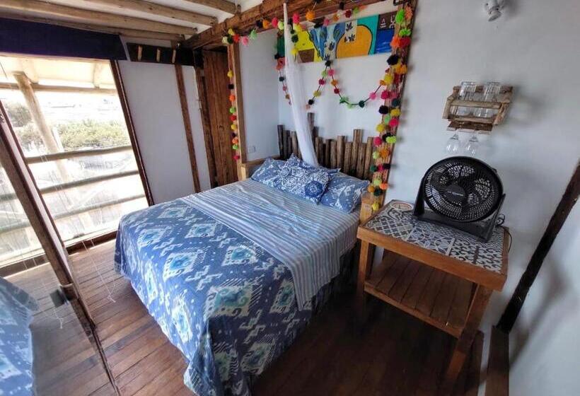 חדר סטנדרט עם מרפסת, Mancora Apartments