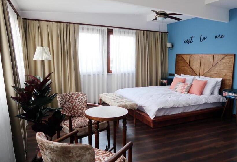 اتاق لوکس با چشم‌انداز دریا, Fuego Design Suites