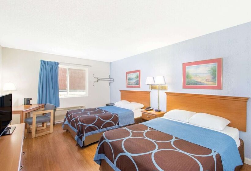 חדר סטנדרט שתי מיטות זוגיות, Super 8 By Wyndham Webster/rochester