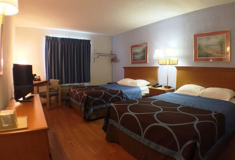 חדר סטנדרט שתי מיטות זוגיות, Super 8 By Wyndham Webster/rochester
