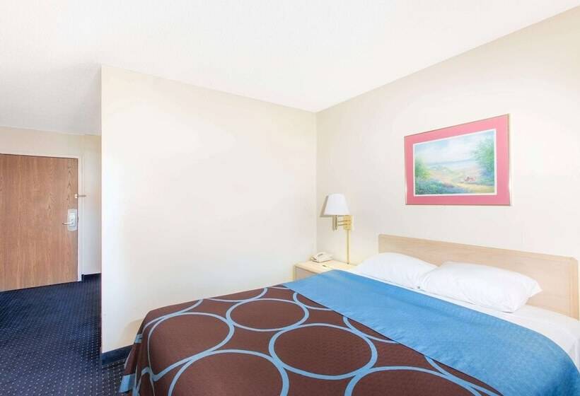 חדר סטנדרט, מיטה זוגית, מותאם לאדם עם מוגבלויות, Super 8 By Wyndham Webster/rochester