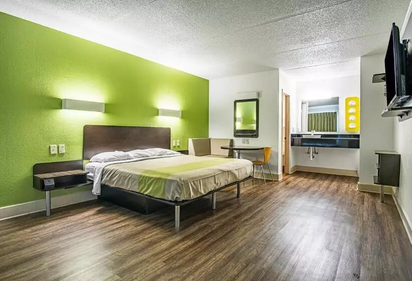 キングサイズベッドのスタンダードルーム, Motel 6 Manchester Tn