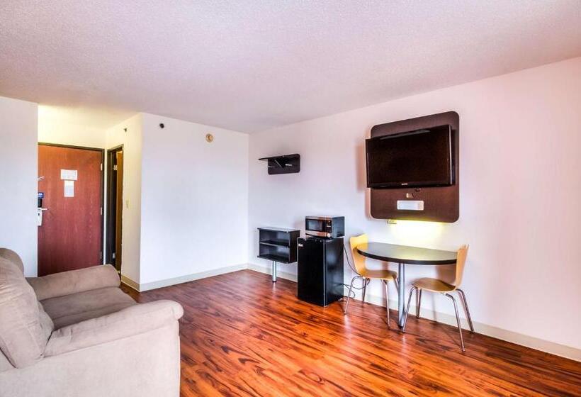 חדר סטנדרט עם מיטת קינג, Motel 6 Lansing, Il  Chicago South