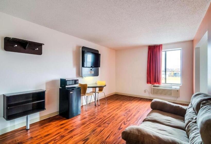 キングサイズベッドのスタンダードルーム, Motel 6 Lansing, Il  Chicago South