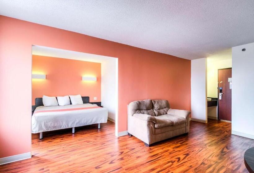 חדר סטנדרט עם מיטת קינג, Motel 6 Lansing, Il  Chicago South